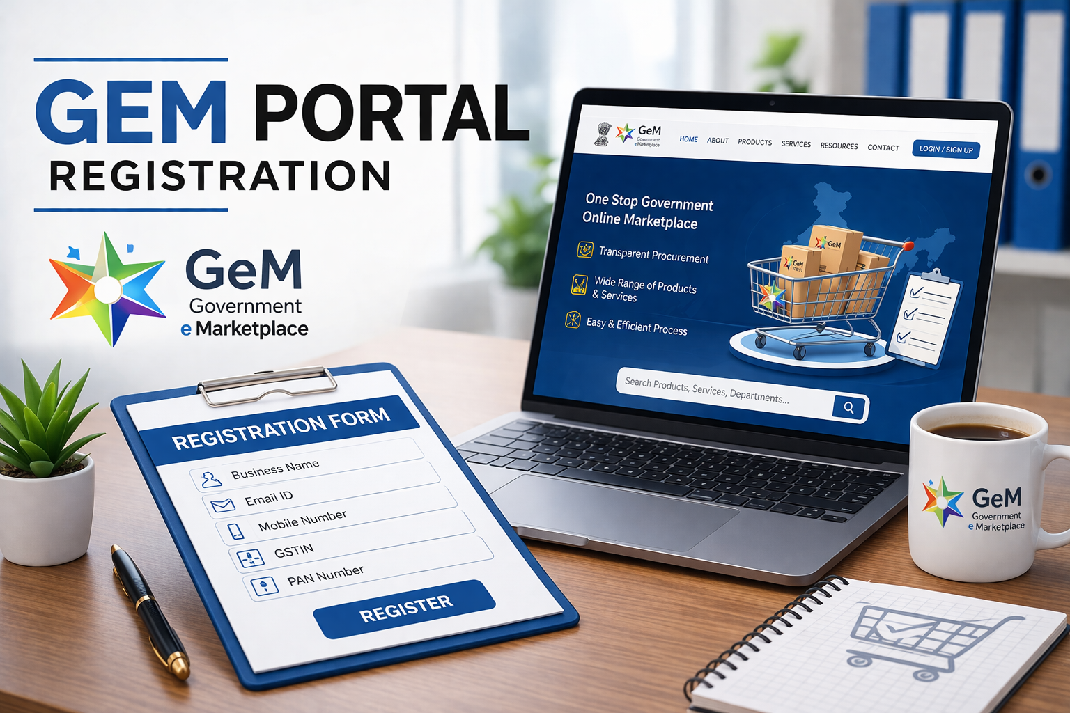 GEM Portal Registration Pune